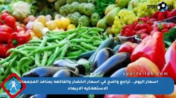 أسعار اليوم.. تراجع واضح في أسعار الخضار والفاكهة بمنافذ المجمعات الاستهلاكية الأربعاء